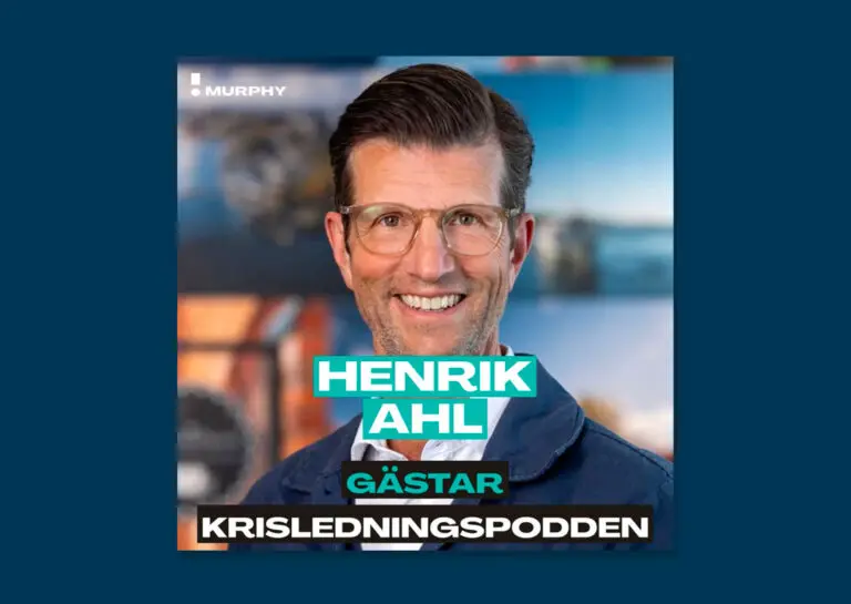 Henrik Ahl Krisledningspodden Nacka Kommun