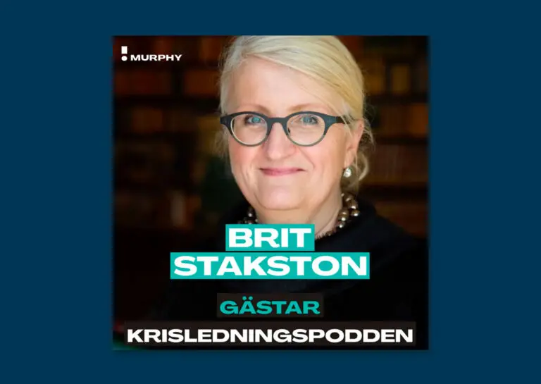 Brit Stakston Krisledningspodden Demokrati Kommunikation Digitalisering