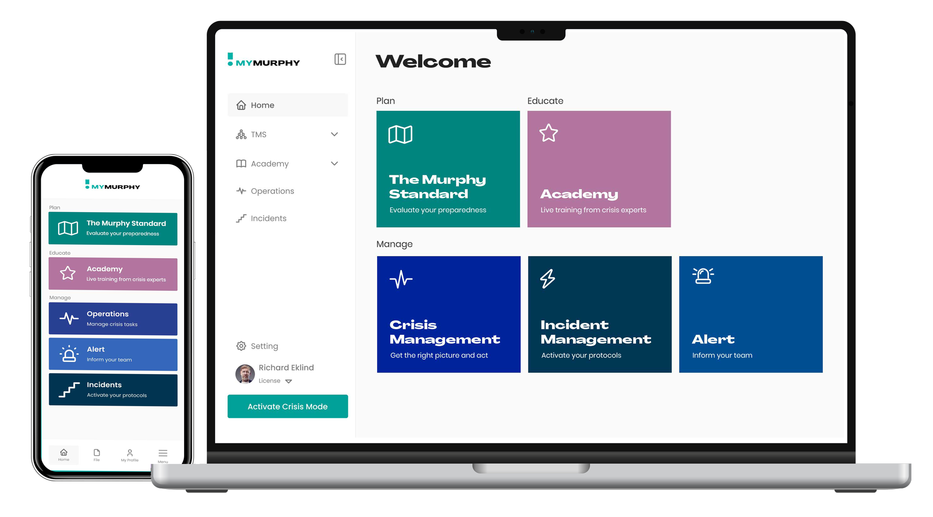 Plattform, digitalt stöd för krishantering