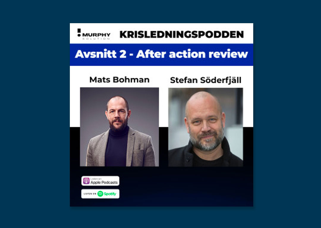 Stefen Soder 2. After Action Review med Stefan Söderfjäll | Murphy Solution